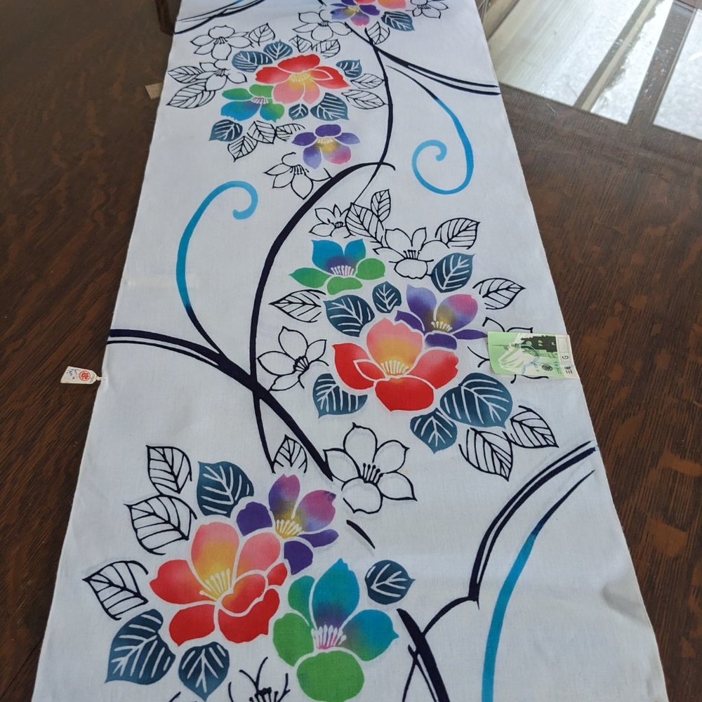 Japanese Lady's Yukata fabric - new and vintage